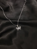 Silver Butterfly Necklace